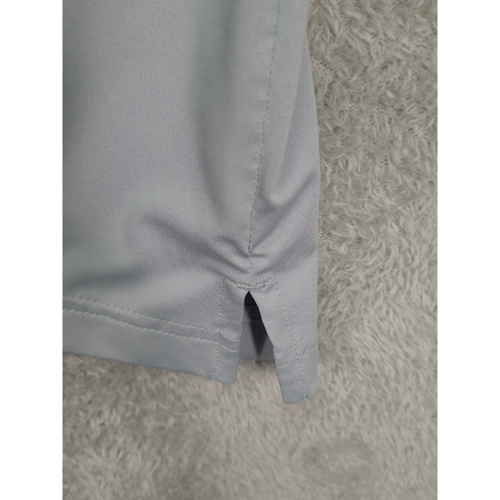 Puma Golf Polo DryCell Gray Short Sleeve Stretch Golf Shirt Mens Size Medium - Picture 7 of 15